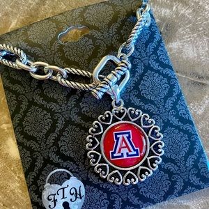 UNIVERSITY of ARIZONA Toggle Necklace